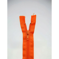 Vetoketju 18cm, kirkkaan oranssi